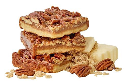Baked in layers. Pure buttery handmade caramel. Pecan pie in a bar. #PecanDandy #SaturdayMorning #glutenfree
