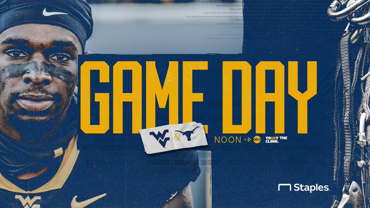 Game 7️⃣

🕛 Noon ET
📺 ABC
📱 WatchESPN.com
🎙 WVUsports.com/Listen
📈 WVUports.co/32nlVZ1

#HailWV | #TrustTheClimb