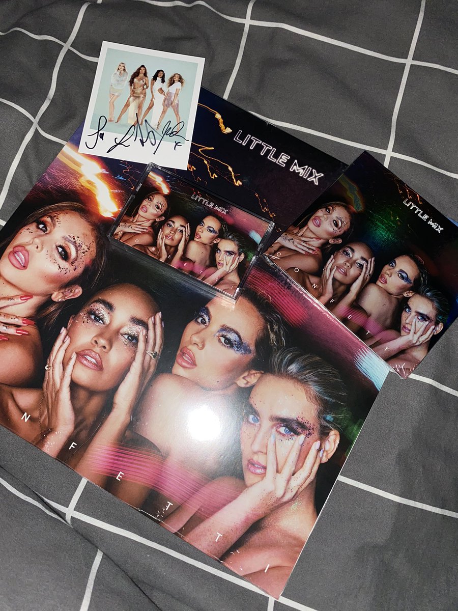 yoonminlys's tweet photo. @LittleMix not a question but my bundle arrived this morning and I’m so happy 💗🎉 #Confetti https://t.co/8FQN8Fll2F