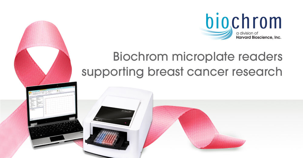Biochrom's tweet photo. Microplate Readers from Biochrom have a long history in breast cancer research. We've chosen some fascinating ones to share and help raise awareness for the pink ribbon campaign this October:

https://t.co/iYcFddb43V
https://t.co/fNyqWituhg

#BreastCancerAwarenessMonth https://t.co/a7Nr5SRIUE