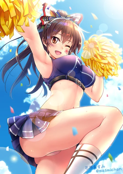 今日はいいおなかの日との事ですが最近?描いた絵の中でお腹が出ているのはチア足柄さんしかなかった(・ω・)

#艦これ
#いいお腹の日
#いいおなかの日 
