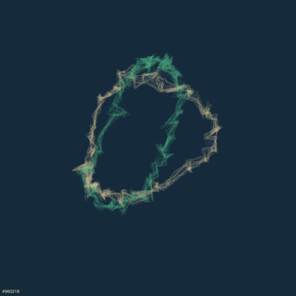 ajfisher's tweet photo. Abandoned one direction today then returned to some polygon deformation instead.

2020.07/ Polygon Deformation II (WIP)

#codevember #codevember2020 #generative #generativejs #javascript https://t.co/3lPduHkupK