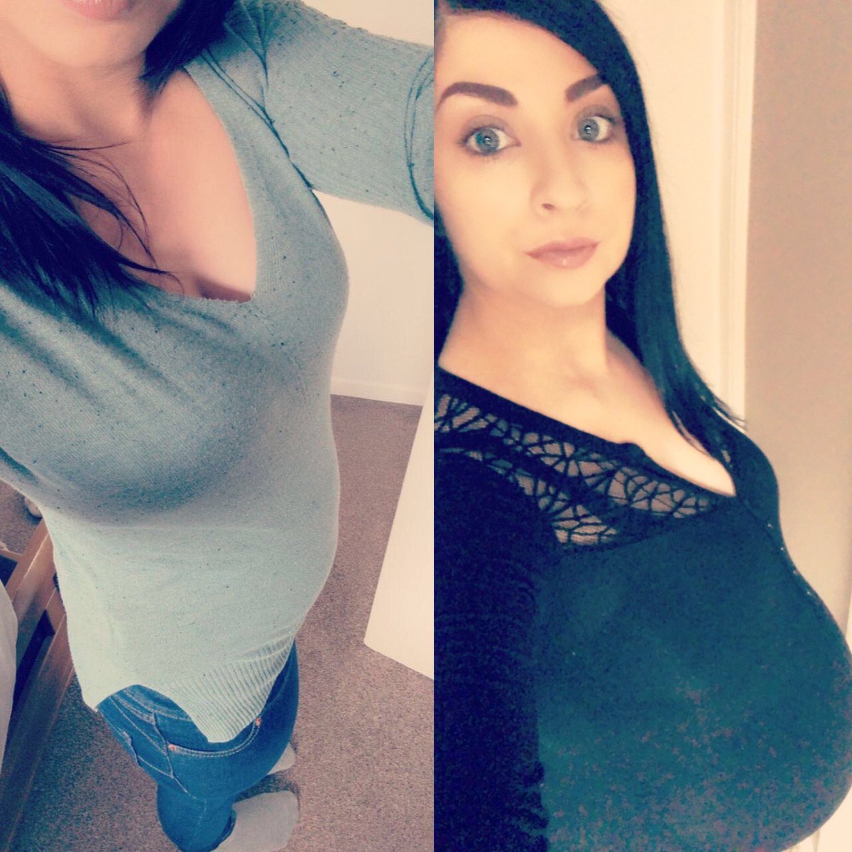 amysweeting's tweet photo. 12 weeks vs 37 weeks... 38 weeks tomorrow. Not long now little one 💙 we can’t wait to meet you 🤰🏻👩🏻‍🍼👨‍👩‍👦‍👦 https://t.co/IsmnliS0Kj