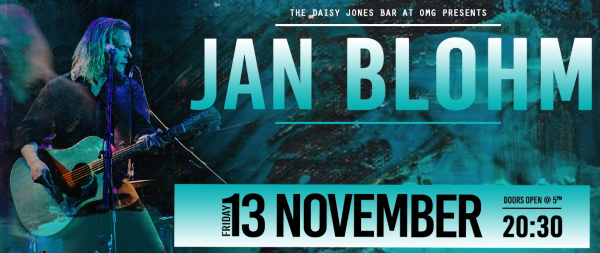 capestop's tweet photo. Jan Blohm
A South African guitarist, #singer, songwriter and actor. His latest album Jenny was release in 2020
where: @DaisyJonesBar Stellenbosch
when: 13 Nov
tickets: @QuicketSA

@JanBlohmseFans @ZiledeKock @CapeWinelandsZA
https://t.co/YVWYDXmsMk https://t.co/mzOe09ITXE