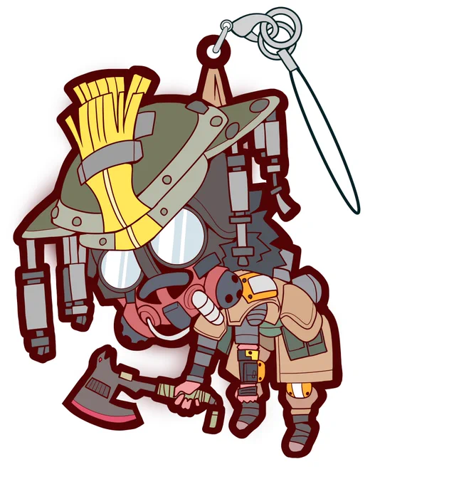 #ApexLegends 
つままれブラッドハウンド描いてみた 