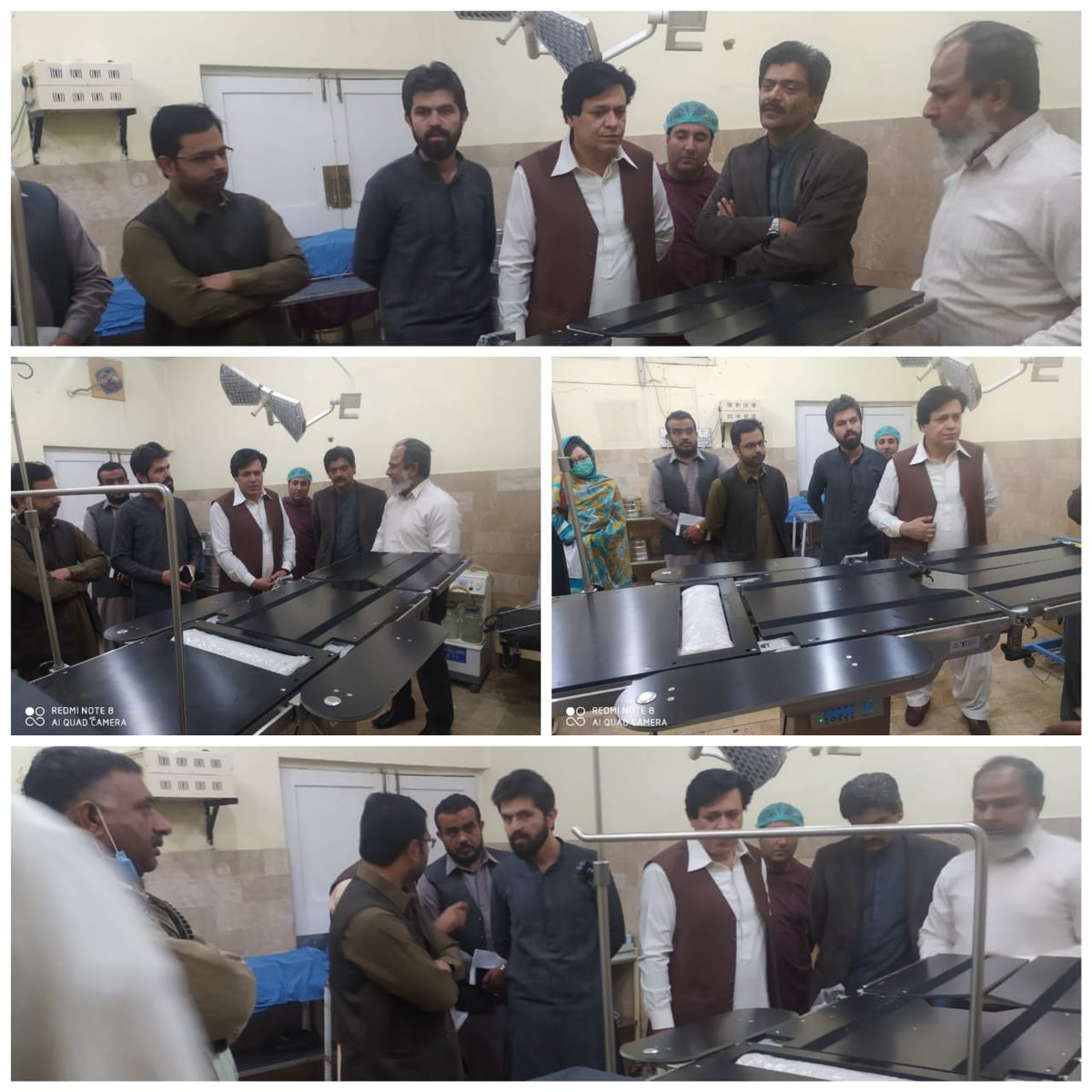 SandemanQ's tweet photo. ایم ایس سول ھسپتال کامران اختر نے ایمرجنسی آپریشن تھیٹر میں نٸی او ٹی ٹیبل فراھم کردی ینگ ڈاکٹر ایسوسی ایشن کے رٸنما ڈاکٹر رحیم خان بابر نے ایم ایس کےاقدامات کو سراہا اور کہاکہ سول ھسپتال کو درکار دیگر طبی آلات جلد فراھم کرےتاکہ ھسپتال آنے والے مریضوں کوبہتر طبی سہولیات دی جاے۔ https://t.co/065f8ufmqS