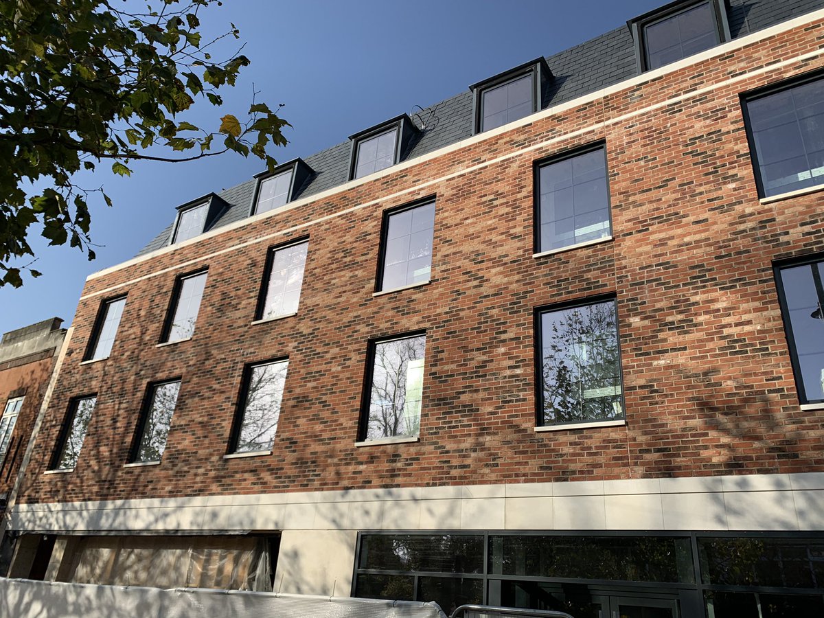50Albans's tweet photo. The new hotel building in St Peters St unwrapped for Xmas https://t.co/nO8QAOWuMh