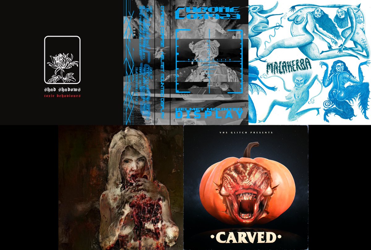 Brutal Resonance (@brutalresonance) on Twitter photo Pick-ups from yesterday's <a href="/Bandcamp/">bandcamp</a> Friday! Including <a href="/shadshadowsband/">SHAD SHADOWS</a>, Chrome Corpse, Mala Herba, @Isserley_OwO, and <a href="/VHSGlitch/">VHS Glitch</a>. What did you get?
#industrial #industrialmusic #darkwave #ebm #electroindustrial #witch #witchy #noise #synthwave #retrowave #horror Pick-ups from yesterday's <a href="/Bandcamp/">bandcamp</a> Friday! Including <a href="/shadshadowsband/">SHAD SHADOWS</a>, Chrome Corpse, Mala Herba, @Isserley_OwO, and <a href="/VHSGlitch/">VHS Glitch</a>. What did you get?
#industrial #industrialmusic #darkwave #ebm #electroindustrial #witch #witchy #noise #synthwave #retrowave #horror