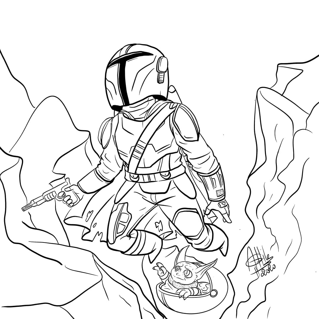 AghilesHaddadi's tweet photo. #fanart #StarWars #TheMandalorian #Digital #digitalillustration #digitaldrawing #drawing #draw #Illustrator #illustration #fan #DisneyPlus #disney #hero #Yoda #BabyYoda #art #cartoon #webinar #webdraw
https://t.co/DGei5RpzYI https://t.co/7gKQV8B56H