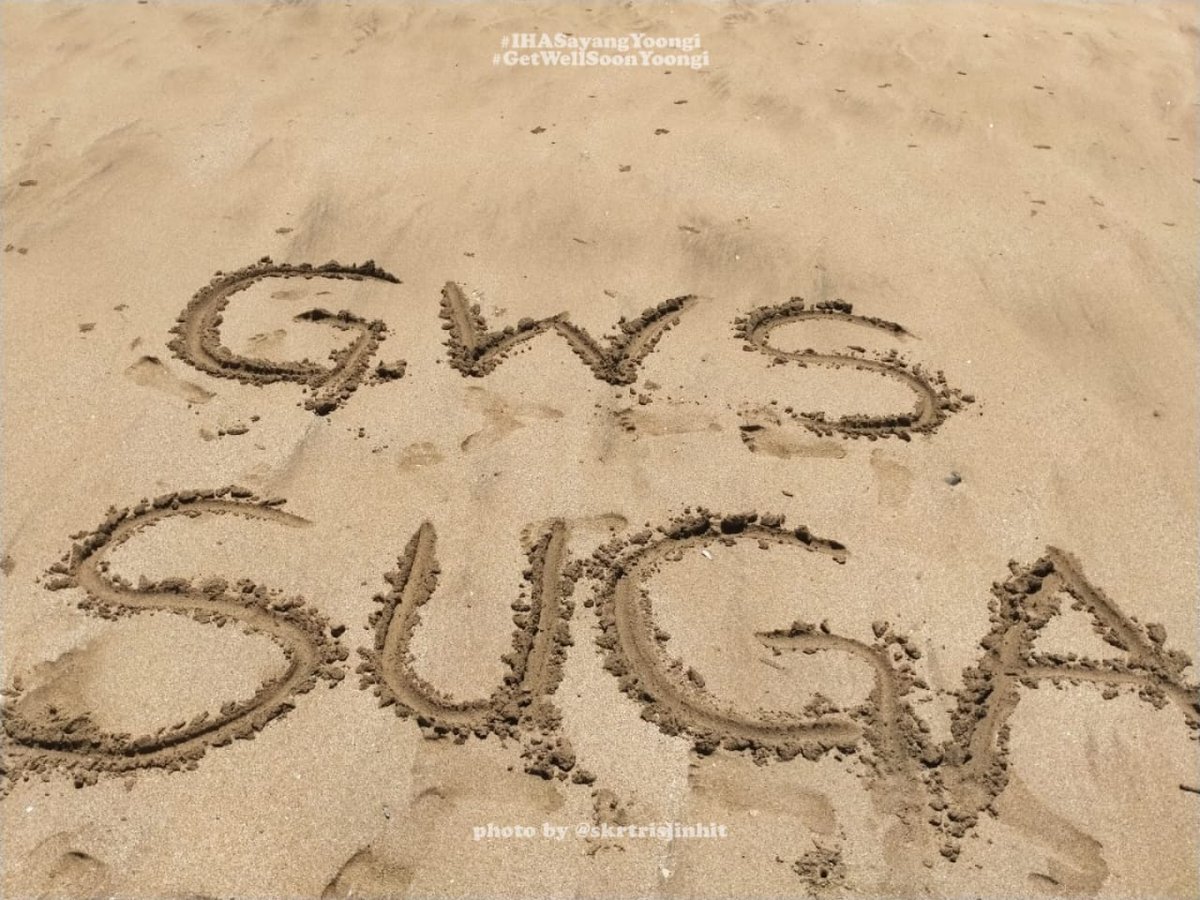 DyskimV's tweet photo. Yoongi,the strongest man that we ever know, rest well! <3

#GetWellSoonYoongi #SkyForYoongi #ByArmy #IHASayangYoongi @BTS_twt @indomykece24 https://t.co/qeNUicEcAR