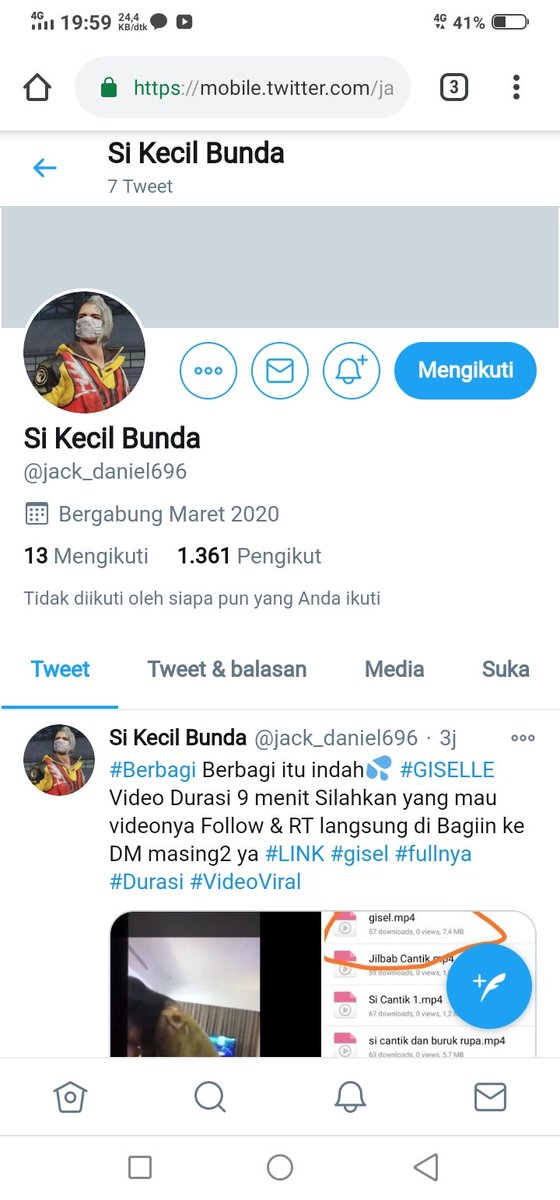 Konnn70597404's tweet photo. @jack_daniel696 Dah gw follow, https://t.co/dQclZUhMt4