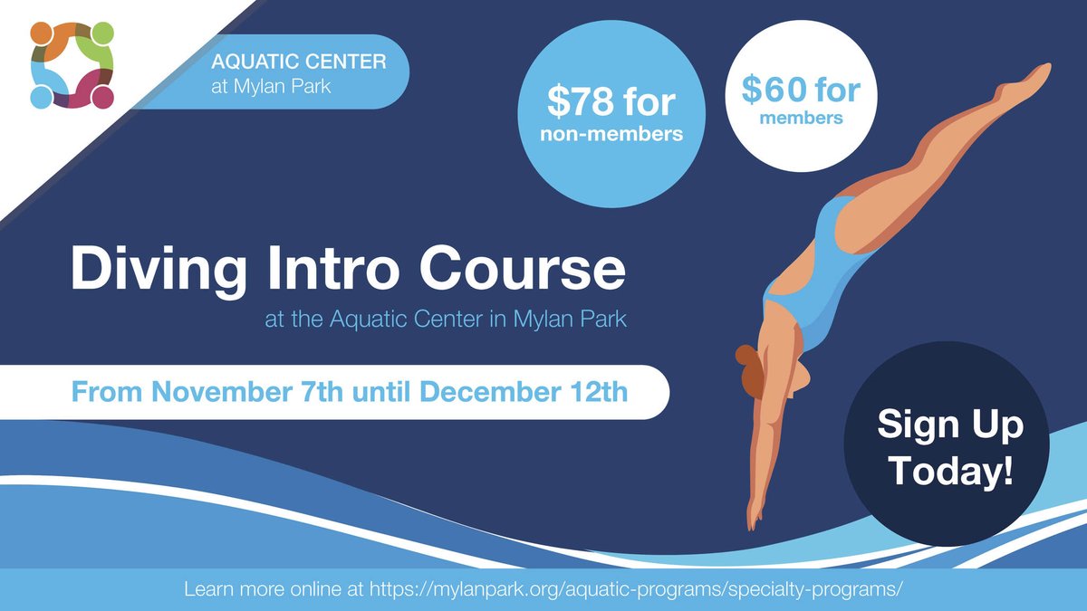 Mylan_Park's tweet photo. Diving Course start today ๐ Come Learn the Art of Diving ๐ฅ
https://t.co/hd8ps5RNyW #IntrotoDiving #Diving101 https://t.co/jXGuSC6vWG