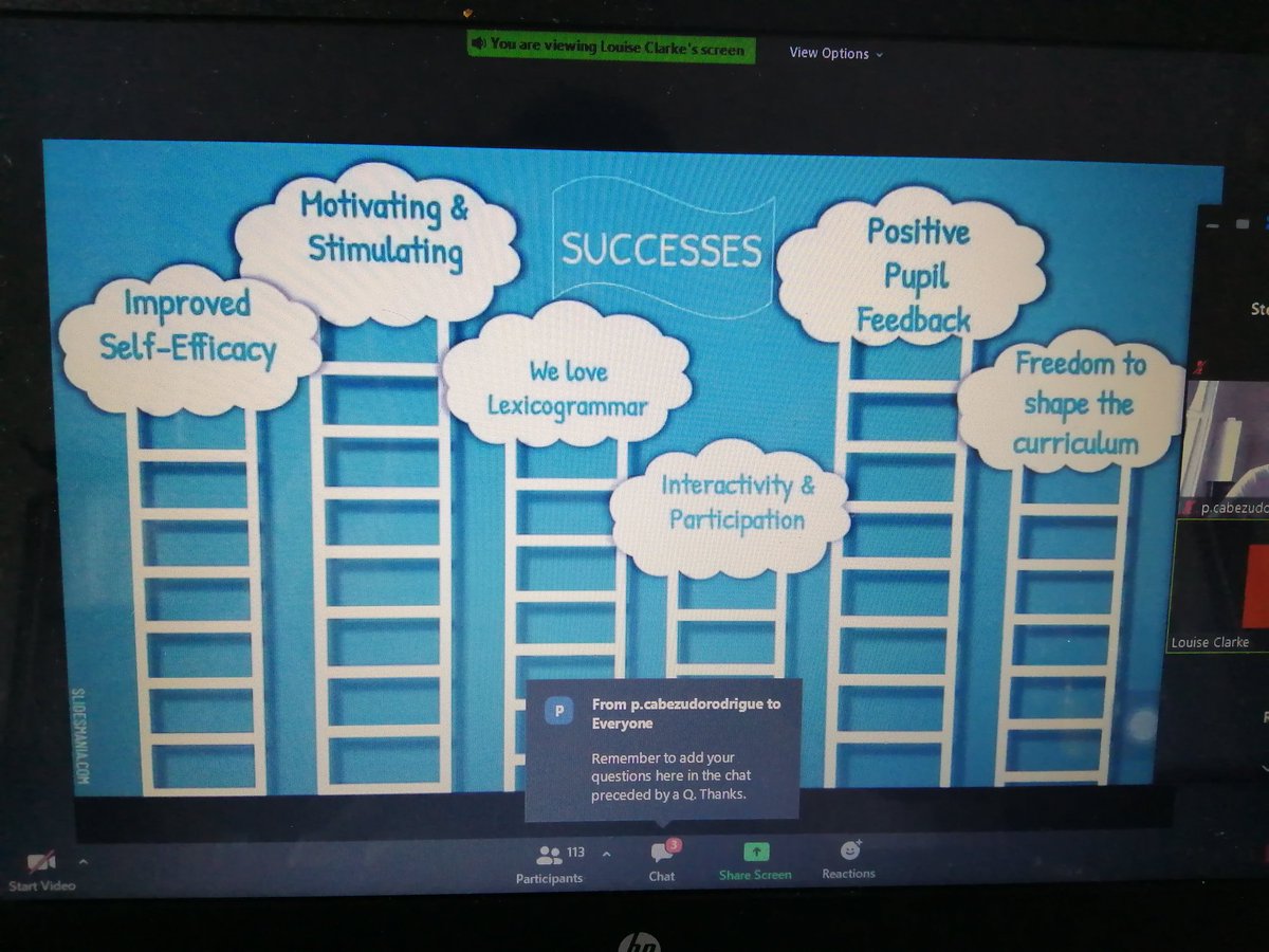 MrHogarth_MFL's tweet photo. Fantastic morning tuning into #SALT2020. Loved the inputs by @frenchmrinnes, @JosephMartinDu3, @joedale and Louise Clarke. Thank you to @LouiseWhyte80 and @SALTLANGS putting it all together! #RechargeYourLearning https://t.co/xbt4oEnP4n