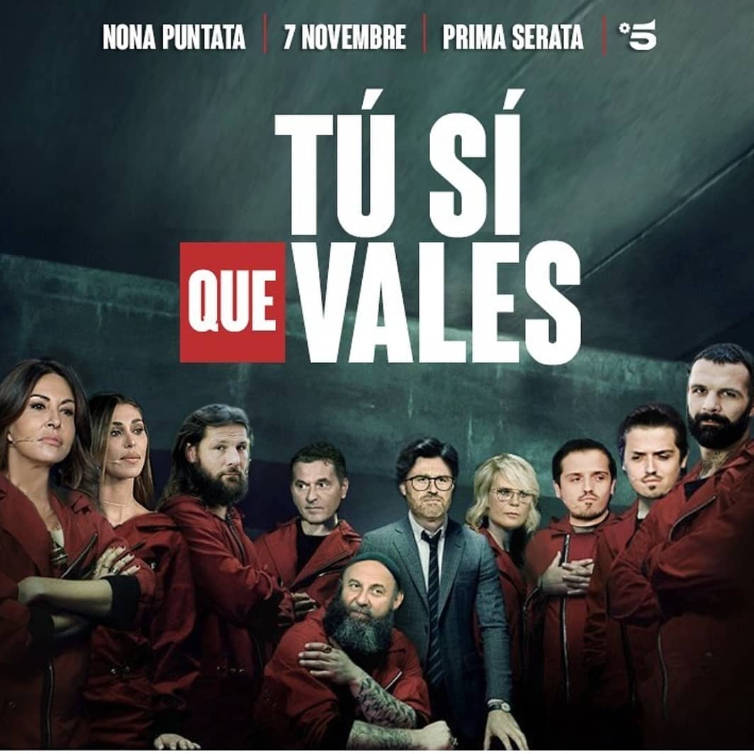 SabrinaF_Family's tweet photo. Bueno queridos amigos 🌸
Ya estáis listos para esta noche? 
¿Que nos espera esta vez?
Sólo lo descubrimos a las 21:30 horas en @mediasetplay con @tusiquevales_it
Precisamente como LA CASA DE PAPEL 
Nuestra Sabrina como Nairobi 🌺
#sabrinaferilli https://t.co/FLmMDm0BaP