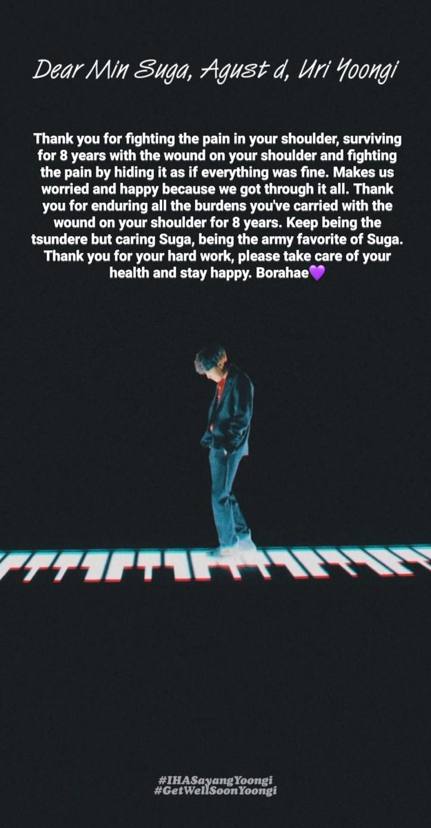 mxyggi's tweet photo. Yoongi,the strongest man that we ever know, rest well! <3

#GetWellSoonYoongi #SkyForYoongi #ByArmy #IHASayangYoongi @BTS_twt @indomykece24 https://t.co/ENCSI8NyaS