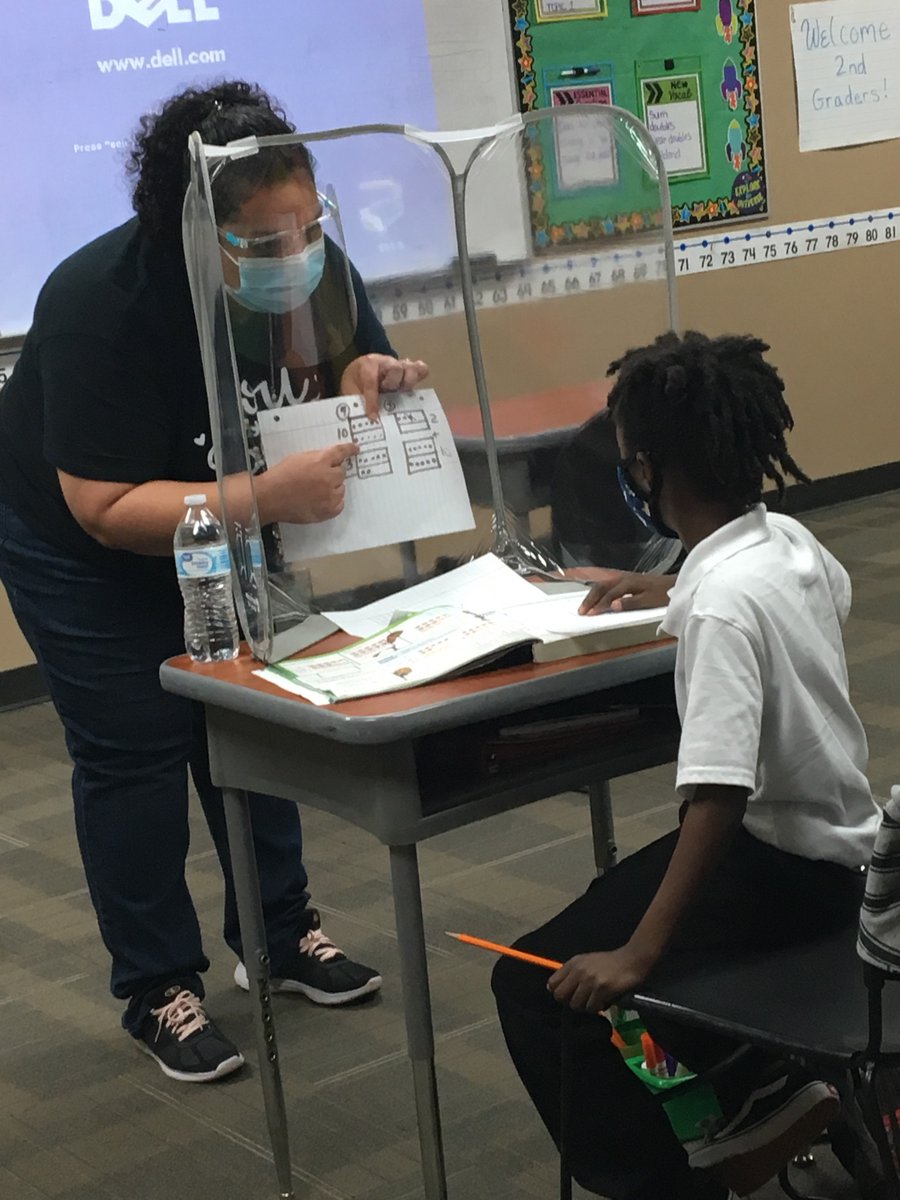 FallbrookAcade2's tweet photo. The classroom environment is safe and effective.  Thank you teachers and scholars for making this work! https://t.co/a52h1PiRwX