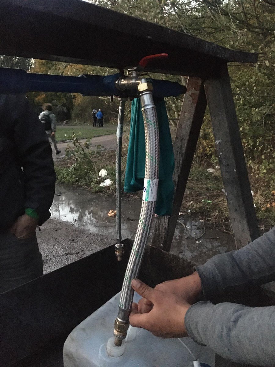 Upon request from the community, this week we exchanged the push taps at the local water point with stop taps and hoses. 

The alteration makes it much easier for people to fill up water containers &amp; wash themselves.
1/2