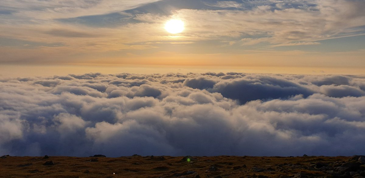 Feet in the clouds #Mournes #mountains #donard #fellrunning @EnjoyTheMournes @lovemourne @Mournelive @visitmourne