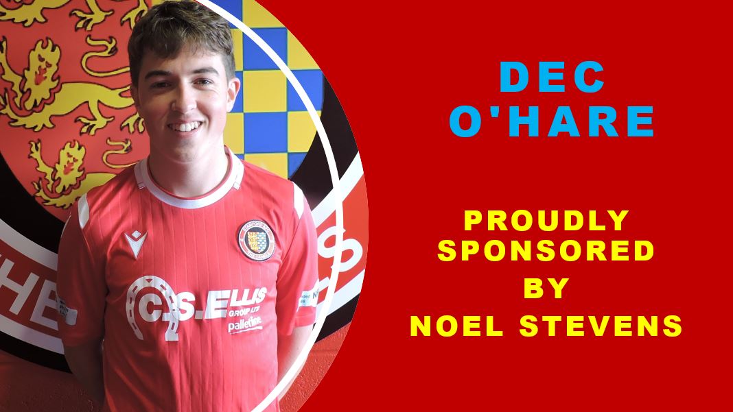 Thank you to Noel Stevens for sponsoring <a href="/DecOHare/">Declan O'Hare</a> for this season.  #Daniels