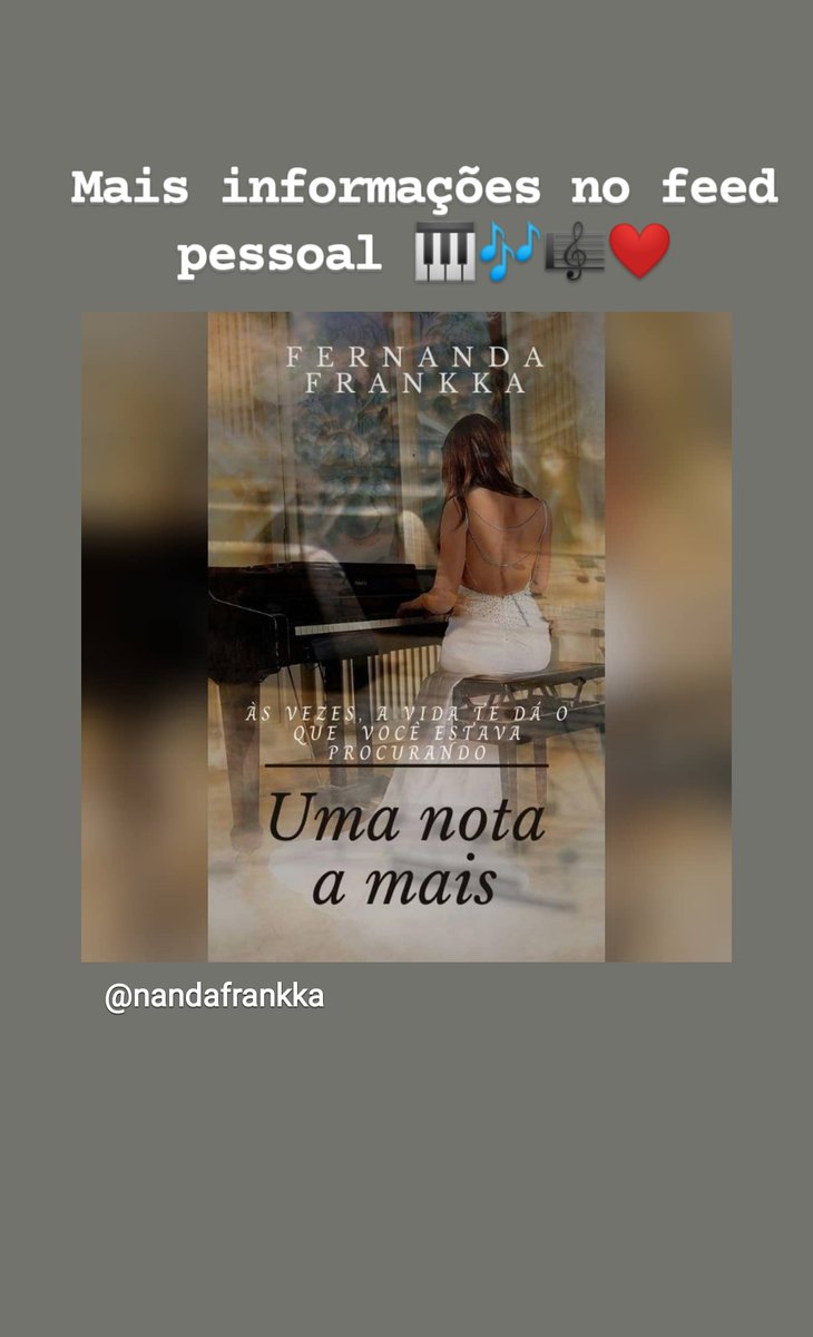 NandaFrankka's tweet photo. Capa revelada 😍 Primeiro capítulo em dez minutos no Wattpad, Sweek e Luvbook 🙌🙏
#livronovo #musica #escola #adolescentes #romance #amizades #familia #conflitos #Wattpad #sweek #luvbook https://t.co/4Fju5dAb8F