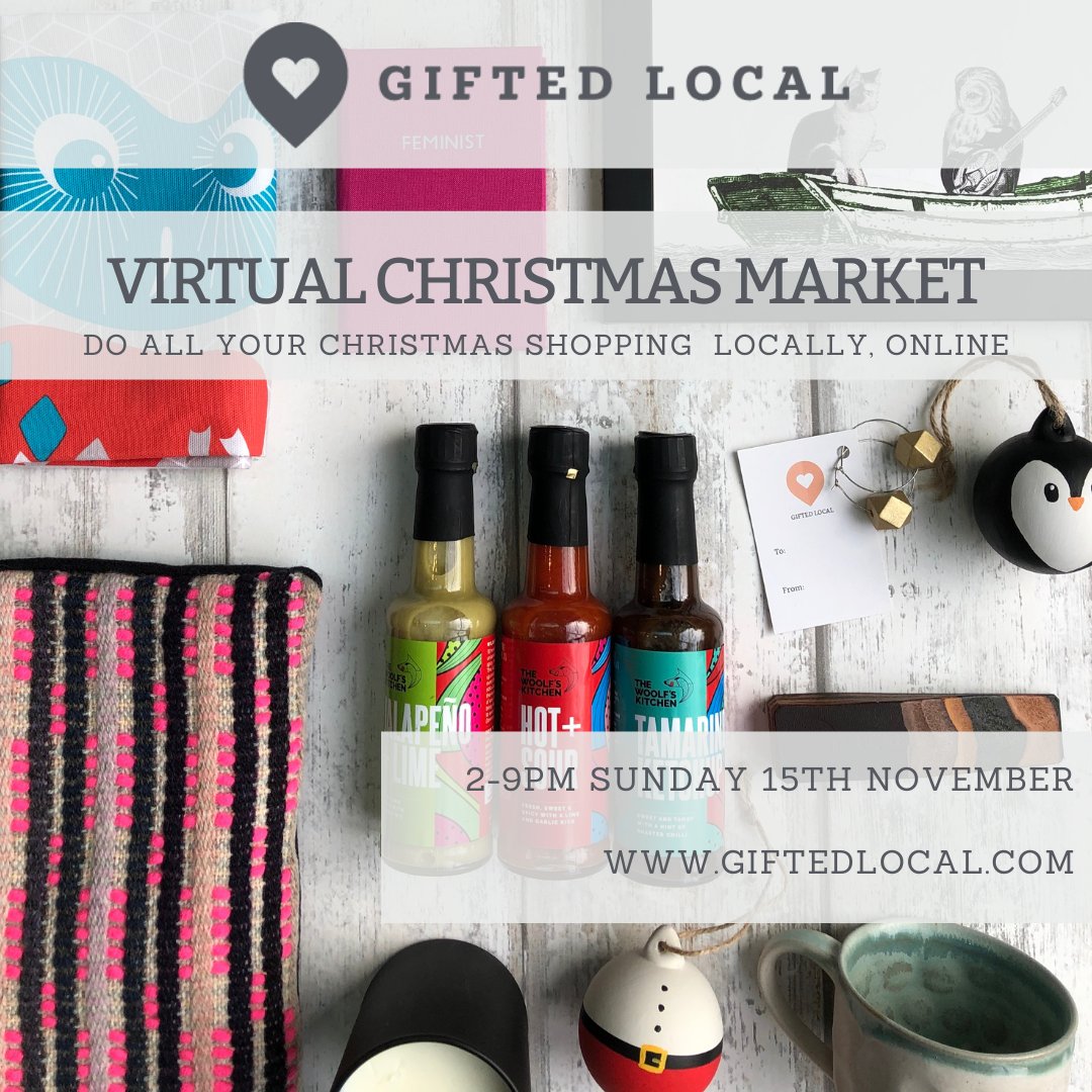 beachmediapubli's tweet photo. Date for your diary! π
Event: @GiftedLocal Virtual Christmas Marketβ
When: Sunday 15 November 2-9pmβ
Where: https://t.co/X7DYdnLM7Hβ
For more info email Helen on helen@giftedlocal.com
#lovellocal #supportlocalbusiness https://t.co/lMSFh7J3Lz