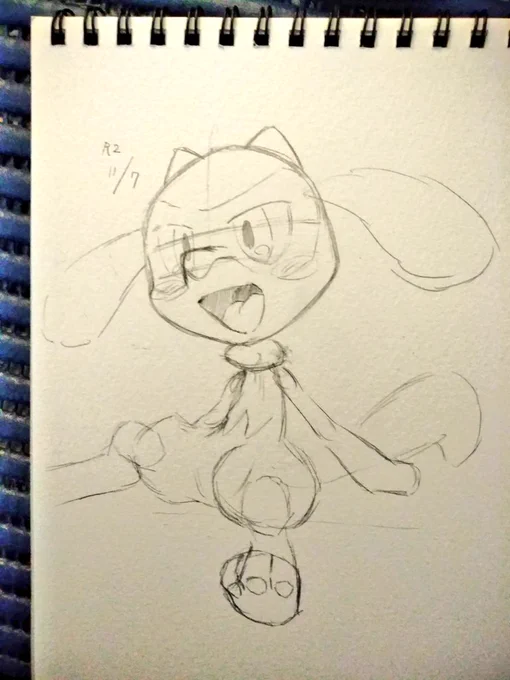 自分でもよく分からん落書きだよ😂 