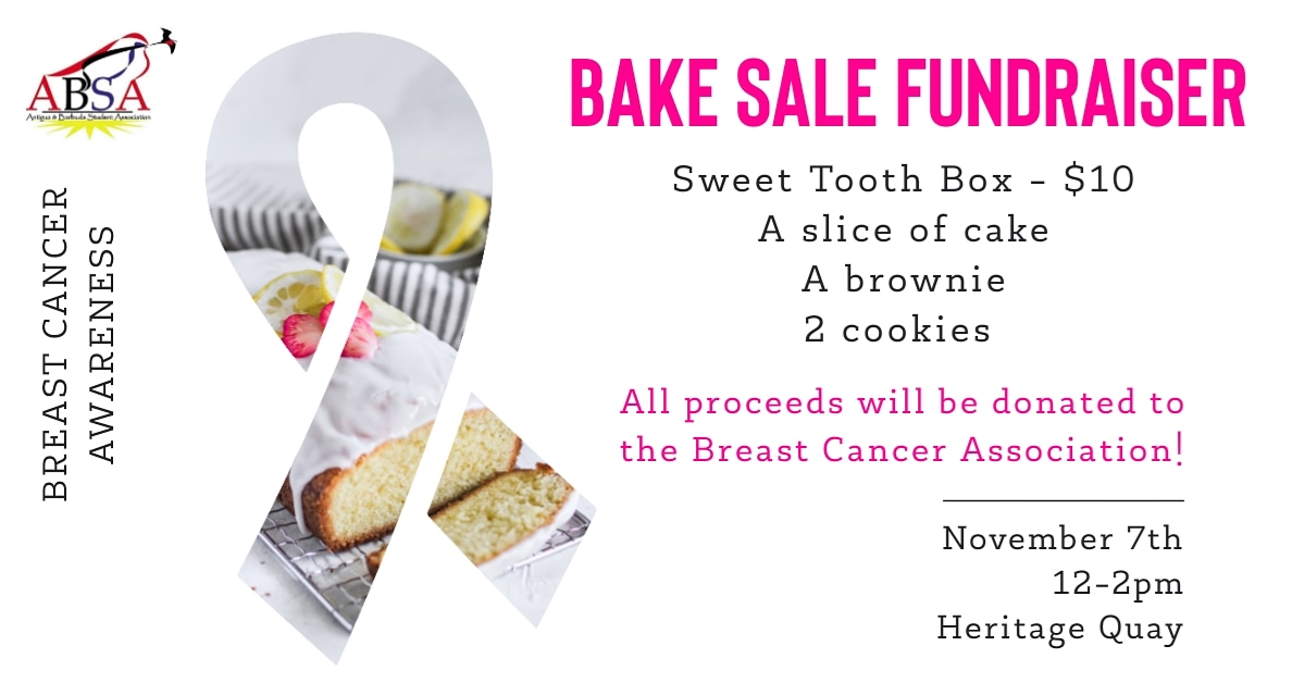 absajam's tweet photo. October may be over but we are still in the mood of giving❤👏🏾
Come out TODAY! from 12:00 pm - 2:00 pm and Buy yourself a Sweet Tooth Box in support of Breast Cancer Awareness!
#breastcancerawareness
#absabakesale
#supportsupportsupport https://t.co/eg1AaG81zJ
