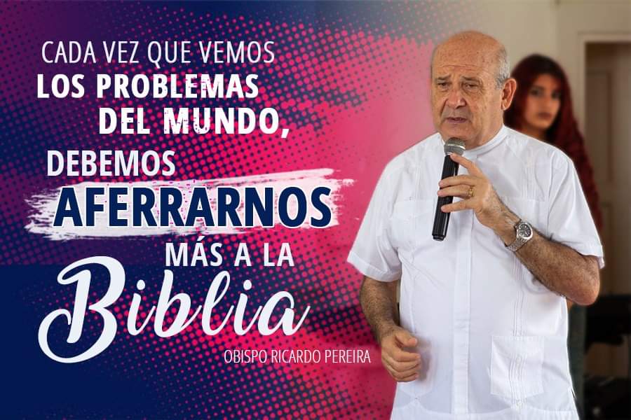 IMMarianao's tweet photo. "Cada vez que vemos los problemas del mundo, debemos aferrarnos más a la Biblia".
Obispo Ricardo Pereira https://t.co/LM9Kr9uzYw