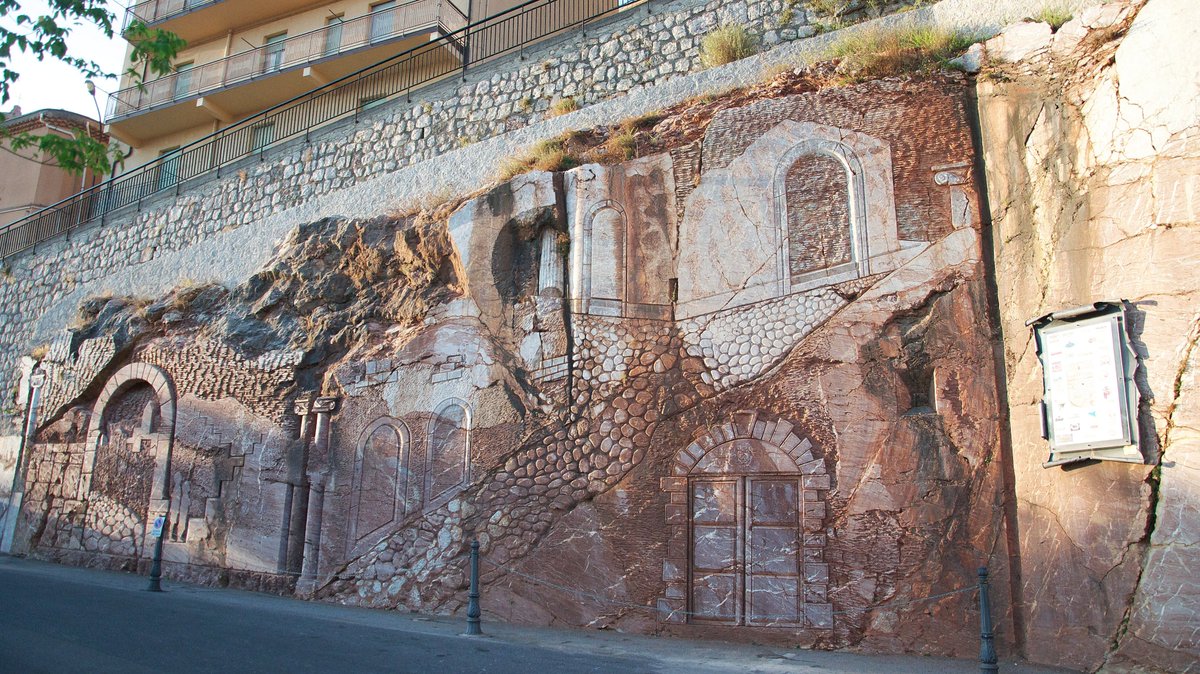 geocappiello's tweet photo. #7Novembre #7November #November7 2020
Bassorilievo su roccia detta "Marmo Rosso San Marco"
via Aleutina, San Marco d'Alunzio, Messina, Italia 🇮🇹
foto Luca Volpi via wiki CC BY-SA 3.0
#bassorilievi #basreliefs #arte #art #SanMarcoDAlunzio #Messina #Sicilia #Sicily https://t.co/Fp1lpgSJbk