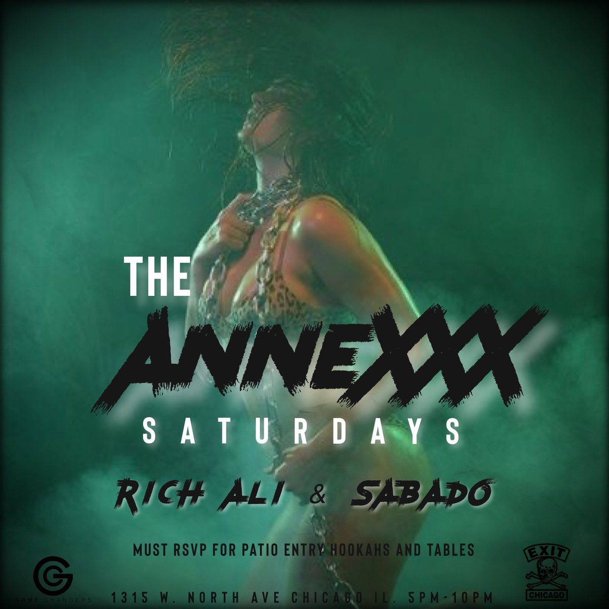 HooverxInternz's tweet photo. TONIGHT JOIN US FOR THE ANNEXXX SATURDAYS‼️ 5PM-10PM⏰ TABLES, PATIO AND SPACE ARE LIMITED SO RSVP NOW!!! Sounds by @djsabado and @djrichali 🔥🔥🔥 FOR ENRTY, PATIO TABLES, OR HOOKAH DM OR TEXT 630.731.1244📊 FOR ENTRY AND TABLES... #VIRUPROMO #GAMECHANGERSENT #GOODFELLASENT https://t.co/TCPzOV8rLX