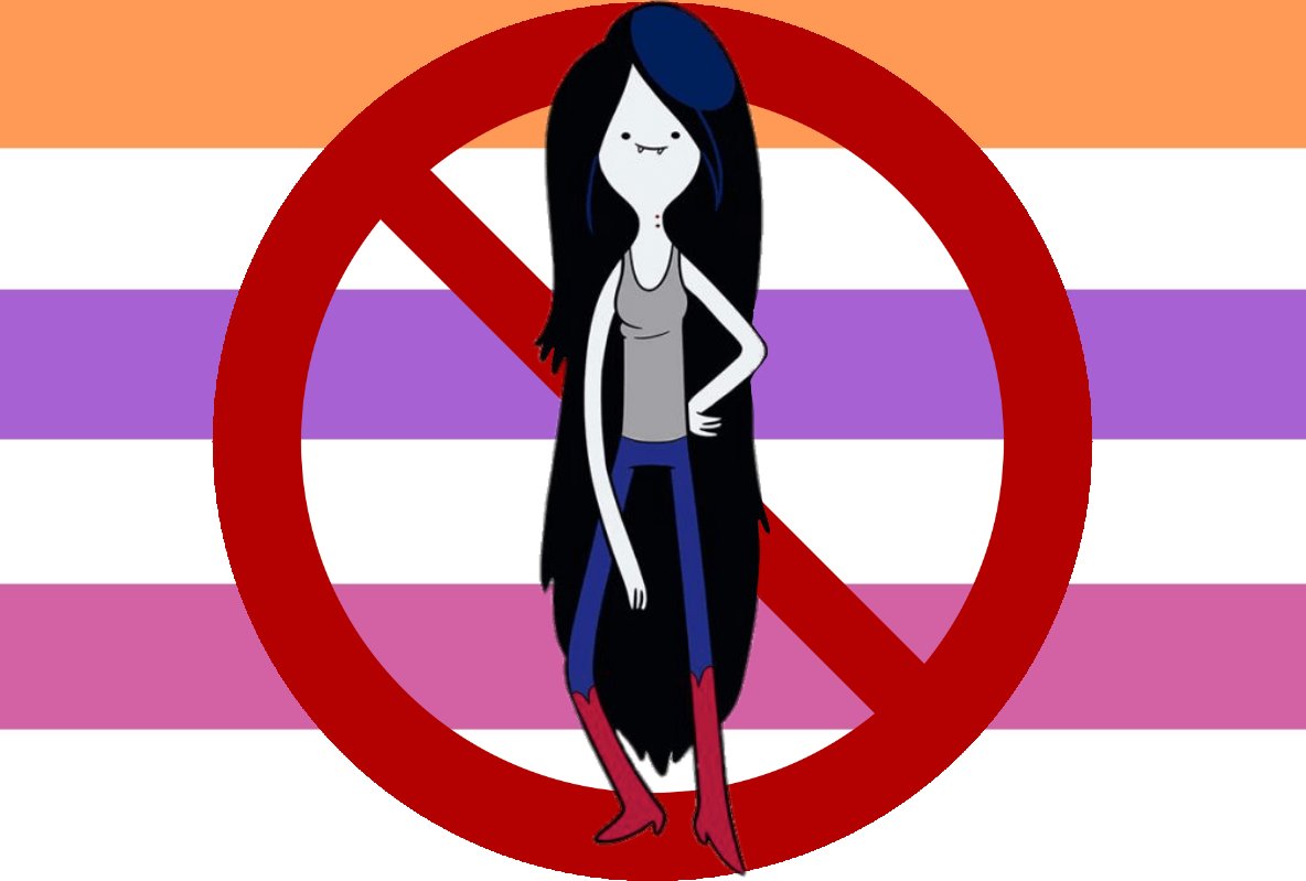 hates_straight's tweet photo. Marceline hates straight lesbians! https://t.co/ZkQP0xORTB