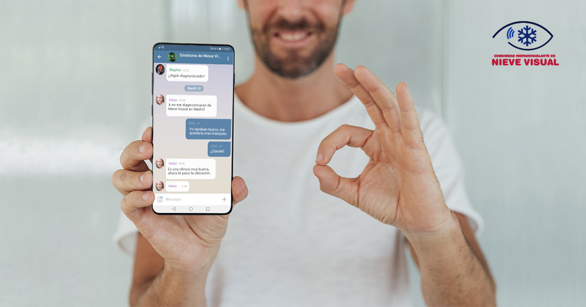 NieveVisual's tweet photo. 🔴 ¡Únete al grupo de Telegram!

👥 Habla con otros afectados
👁️ Publicaciones relacionadas con la #NieveVisual
🗣️ Comparte tu experiencia
🗨️ No te quedes con la duda y pregunta lo que más te preocupa

👉 https://t.co/TKIJfcXHwk https://t.co/TWKZyBqCcO