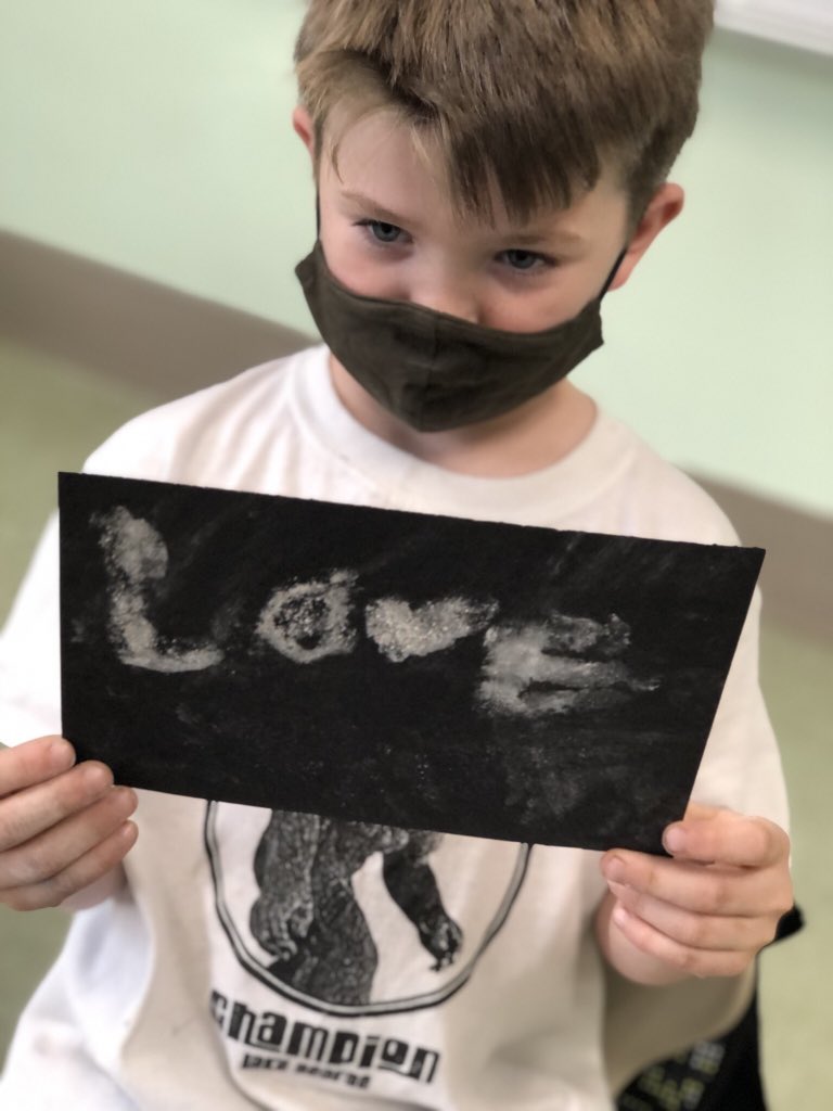 C_ESLibrary's tweet image. Love these positive, hopeful “sand” messages as Week 4 of #GRA20 #GlobalReadAloud concluded this week with grades 2-3 @juanamartinez @BethFerry1 @CastletonES @SchodackCSD