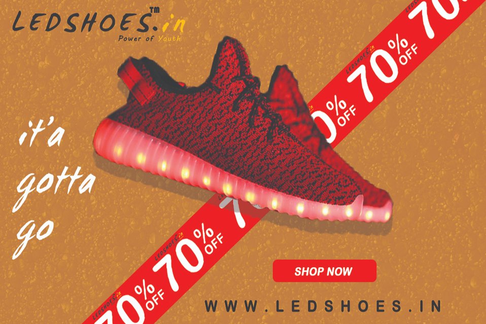 LedshoesIN's tweet image. Discover the trendy, wearable, and the Most Versatile Shoe Of The Season @ledshoes.in #ledshoes #ledshoes.in #onlineshopping #shoes #shoe 

ledshoes.in/led-multicolor…

ledshoes.in