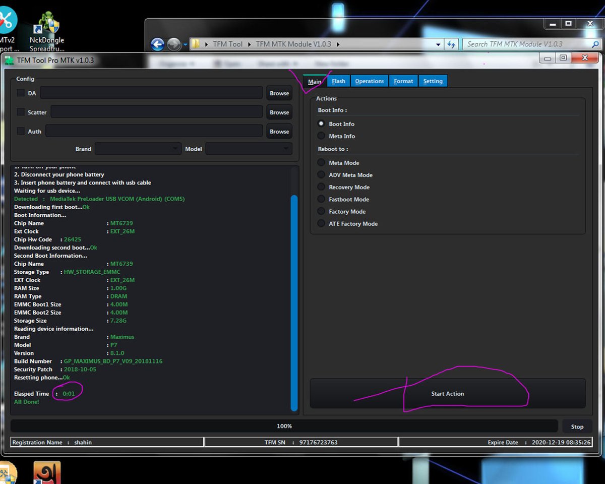 TfmTool's tweet photo. Maximus P7 FRP unlocked successfully by #TFM_TOOL_PRO https://t.co/WaGutRRsQA