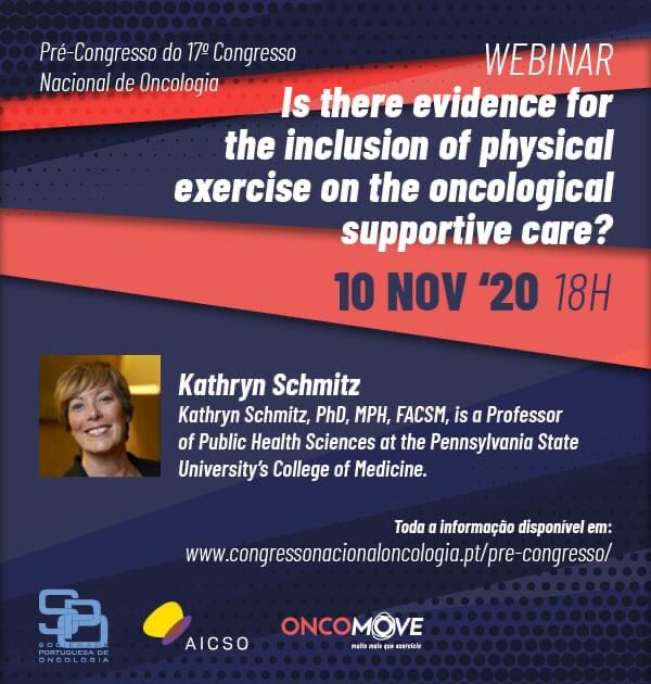 AndreiaCapela1's tweet image. #exerciseoncology #oncomove #cancerexercise #aicso