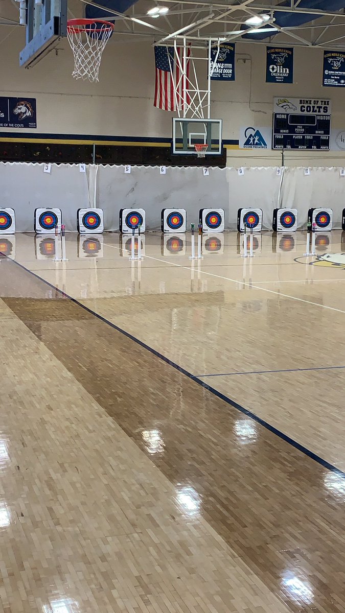 Come out to OMS and support and cheer on our Bruin Archers