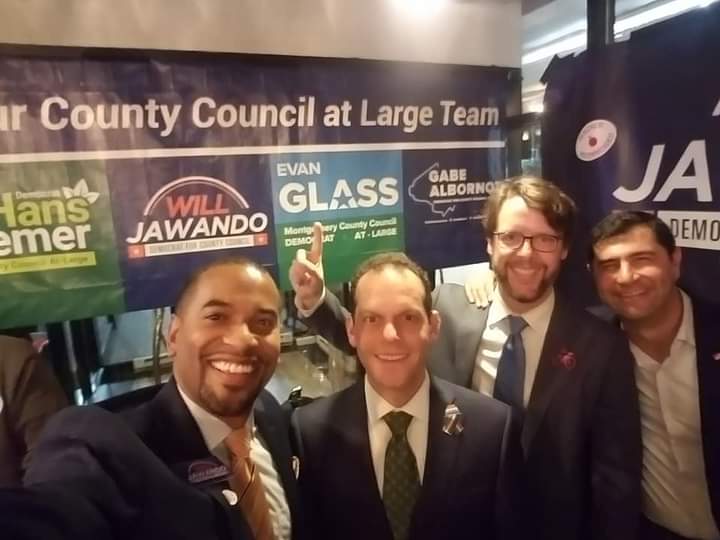 willjawando's tweet photo. Election night, 2 years ago today! It's been a honor and I remain thankful for the opportunity to serve. 🙏🏾 #MoCoPromise https://t.co/wHHrir9LWx