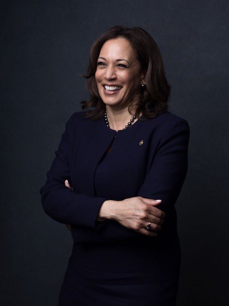 SamBaker's tweet photo. And Kamala Harris just made history.  #MadameVicePresident https://t.co/LPvAahweYU