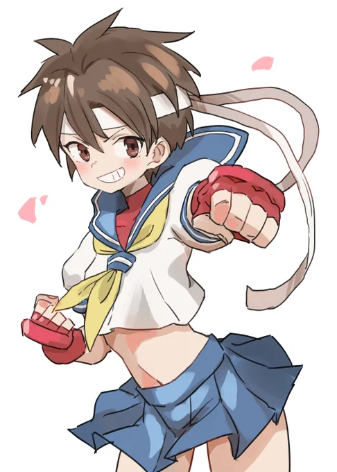 さくら
#格ゲーキャラ描こうぜ 