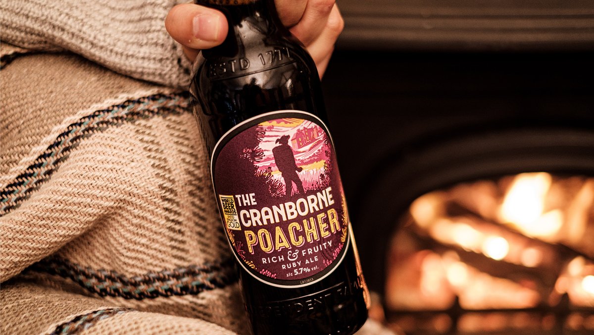 This complex character has been winning over tastebuds for years. And now its rich and fruity blend of crystal and chocolate malts, combined with notes of damson and liquorice, has won over the judges at the #WorldBeerAwards too. Cheers to The Cranborne Poacher!