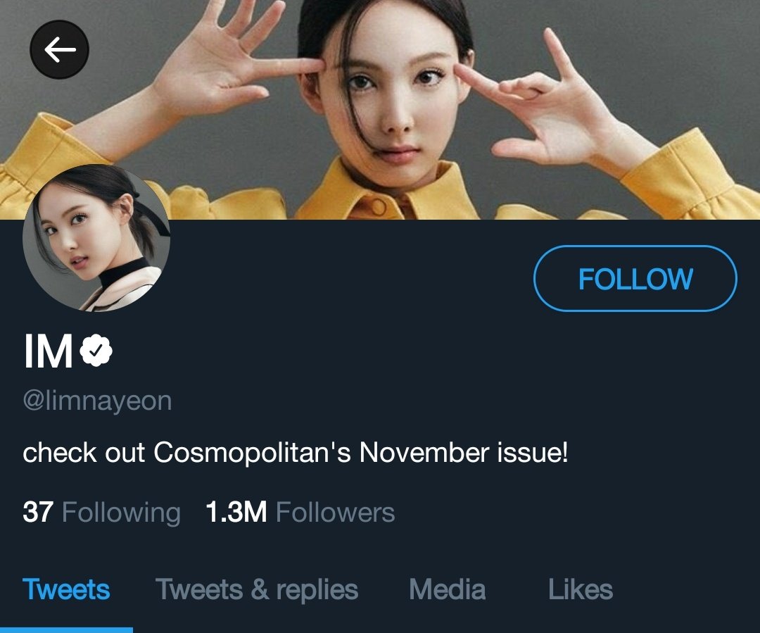 CHARACTERS :Jeongyeon—News writer that works for SoompiShe is too kindA fan of NAYEONNayeon—Model from TWC EntertainmentShe doesn't want to hideShe loves attention