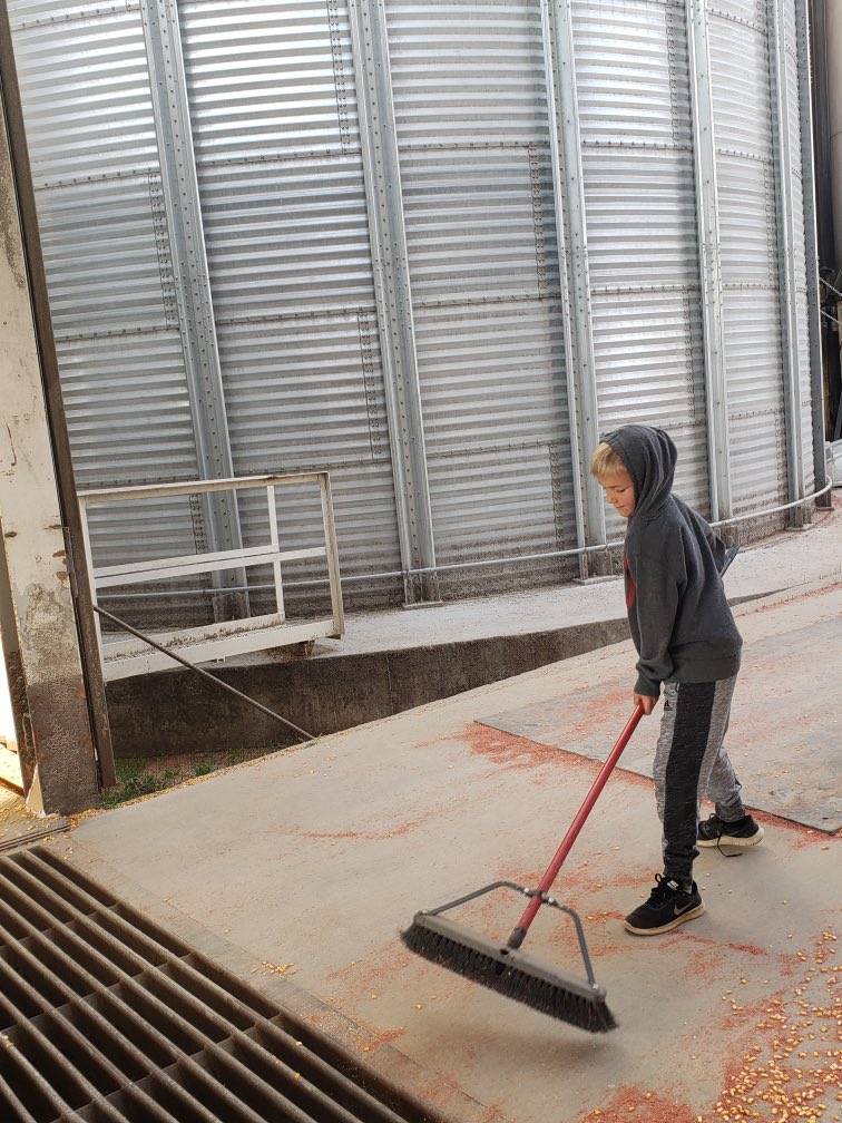 TalbotElevators's tweet photo. We’re ready to receive at both our Aylmer and Stratfordville locations today. Jack and Nolan are here to help weigh you in and run samples! #FamilyBusiness #LearningYoung #TalbotElevators https://t.co/MafyWrPSsz