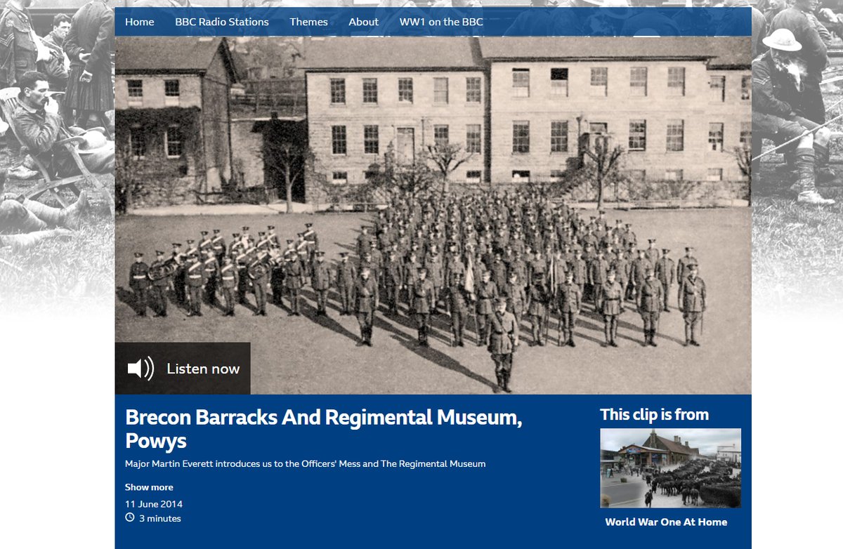 BreconStory's tweet photo. What is the connection between the Regimental Museum of the Royal Welsh In Brecon and the ‘Tomb of the Unknown Warrior’ in Westminster Abbey? https://t.co/fJkT10qLyt  #ArmisticeDay #brecon #BBC #tomboftheunknownsoldier https://t.co/CdhOYui1en