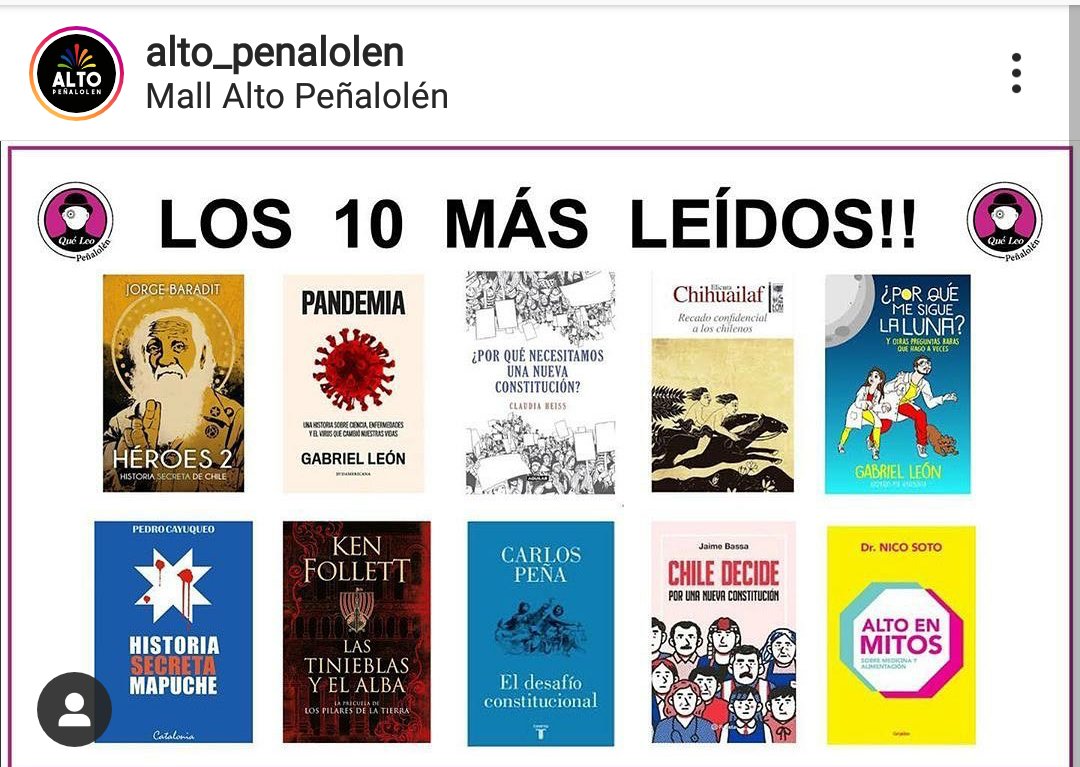 claudiaheiss's tweet photo. ¡¡Gracias, @queleopenalolen y a tantxs lectorxs!! 🏅 https://t.co/MJd8O1YvqP