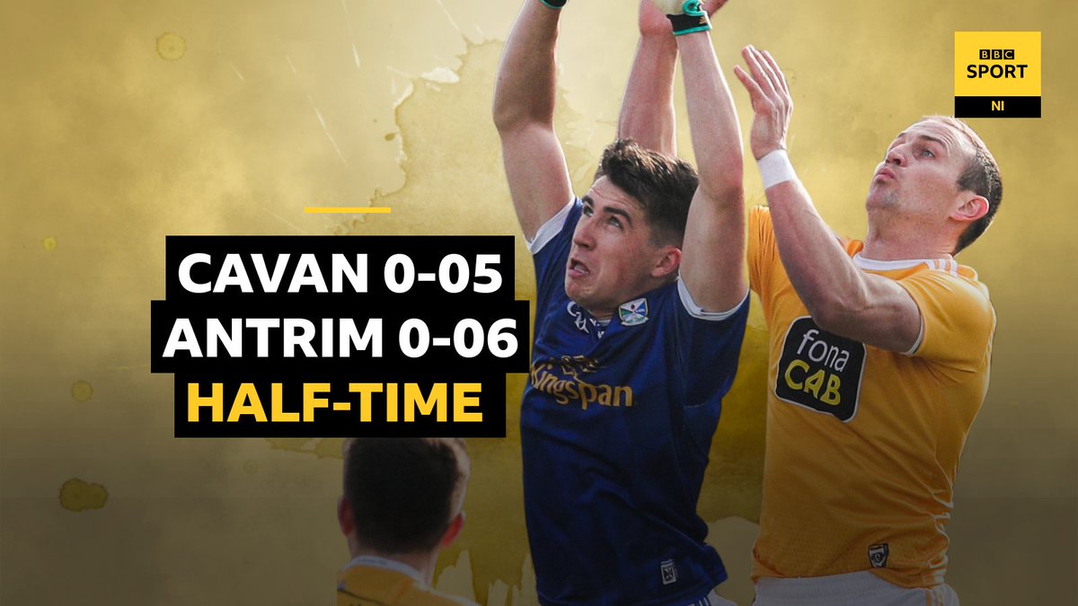 c Sport Ni V Twitter Ulsterchampionship Half Time Cavancoboardgaa 0 05 Aontroimgaa 0 06 Antrim Lead By One At The Break Can Lenny Harbinson S Men Pull Off A Shock At Breffni Park ctwoni