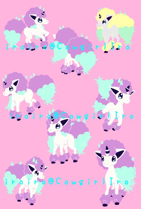 ガラルポニータのtwitterイラスト検索結果