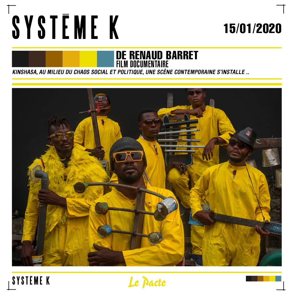 Le_Pacte's tweet photo. ON REFAIT 2020 !
L'année n'est pas terminée, mais #Throwback des films que nous avons distribués cette année.
Le 15/01 : #SystemeK de Renaud Barret.
Un documentaire sur la scène artistique bouillonnante à Kinshasa, fortement politique
Plus d'infos ➡️ https://t.co/BNeKEJltgV https://t.co/hl0oluTUlQ