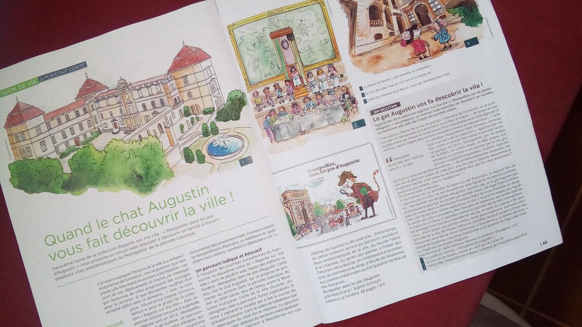 Guilhem_LeChat's tweet photo. Vu dans #Montpellier Notre Ville du mois d'octobre @Montpellier3m @montpellier_ Merci pour cet article 😉 Amis de la #presse n'hésitez pas à contacter @Guilhem_LeChat et/ou @LaFenetre_mtp ils se feront les porte-paroles de notre minou #Augustin. Bon WE! Et #RestezChezVous https://t.co/yamBHsK2Px