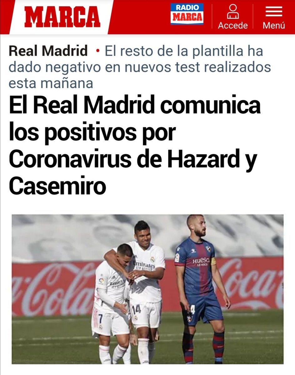 DRHORSES's tweet photo. #COVID19 en @LaLiga @rfef
Por mucho protocolo y muchos tests sigo sin comprender los contactos estrechos entre futbolistas en celebraciones (evitables) de goles, saludos efusivos, etc.
Los casos + irán a más.
El #coronavirus no respeta a nadie.
#ConductaResponsable https://t.co/jFE0wmxCqF